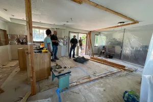 Before photo of a kitchen in Gladstone, oregon before a kitchen remodel takes place