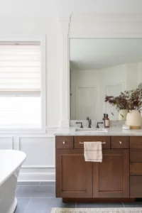 a photo of a bathroom remodel in beaverton, oregon