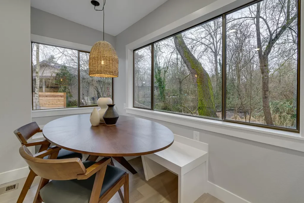 a photo of a kitchen remodel done on SW Rambler St, in Portland, Oregon