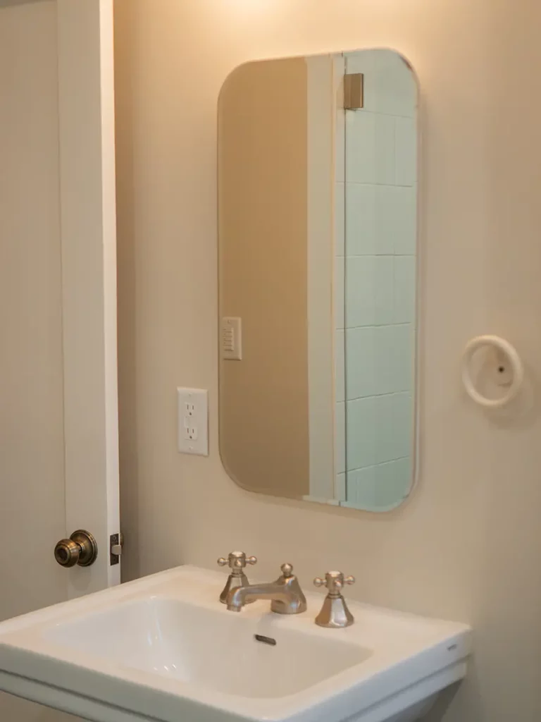 photos of a bathroom remodel in portland