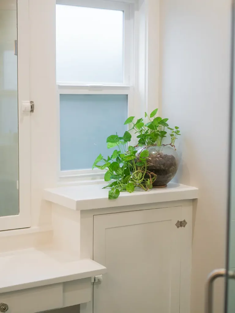 photos of a bathroom remodel in portland