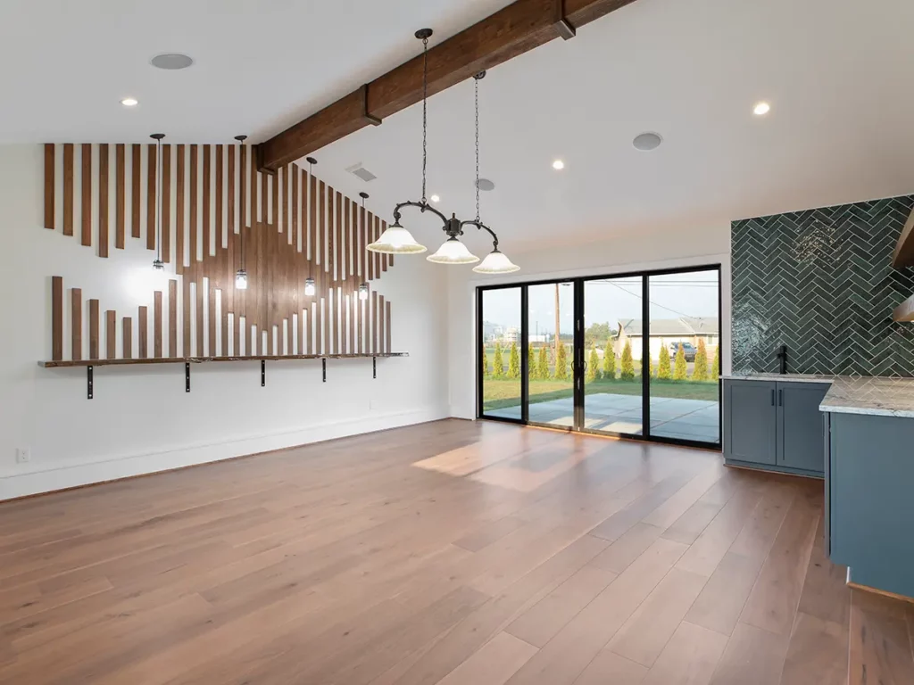 photos of a garage conversion project that took place at NW Oak in beaverton