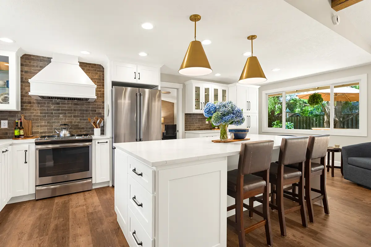 Photos of a kitchen remodel done in beaverton, Oregon
