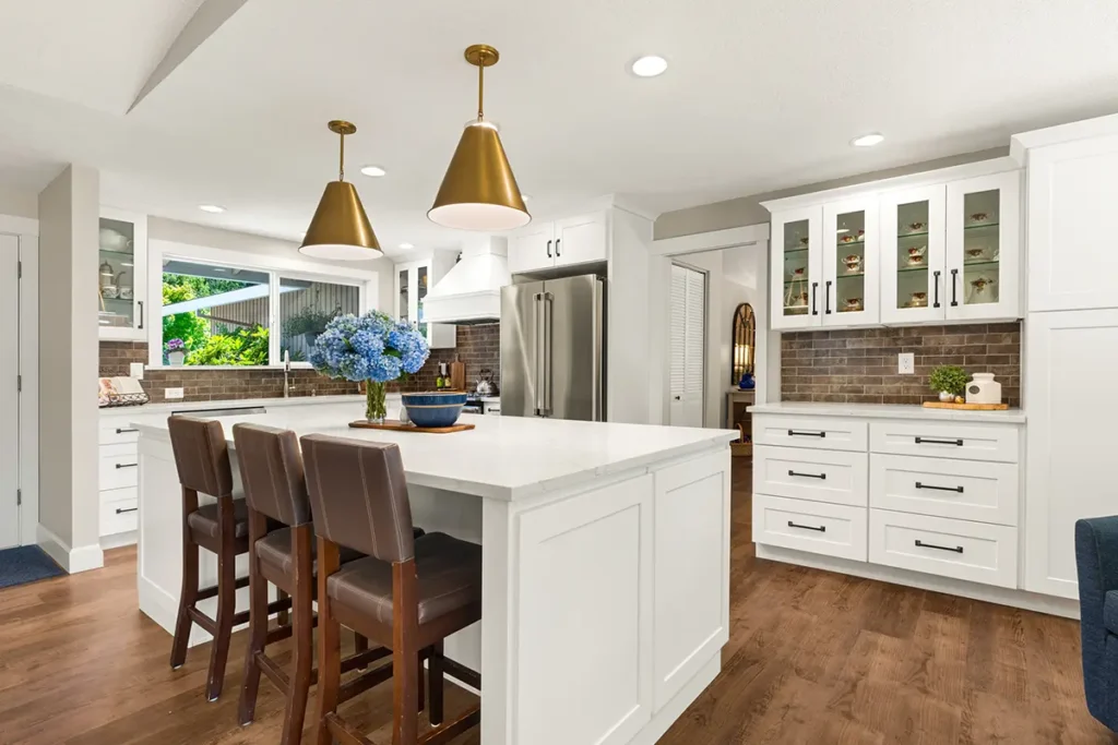 Photos of a kitchen remodel done in beaverton, Oregon